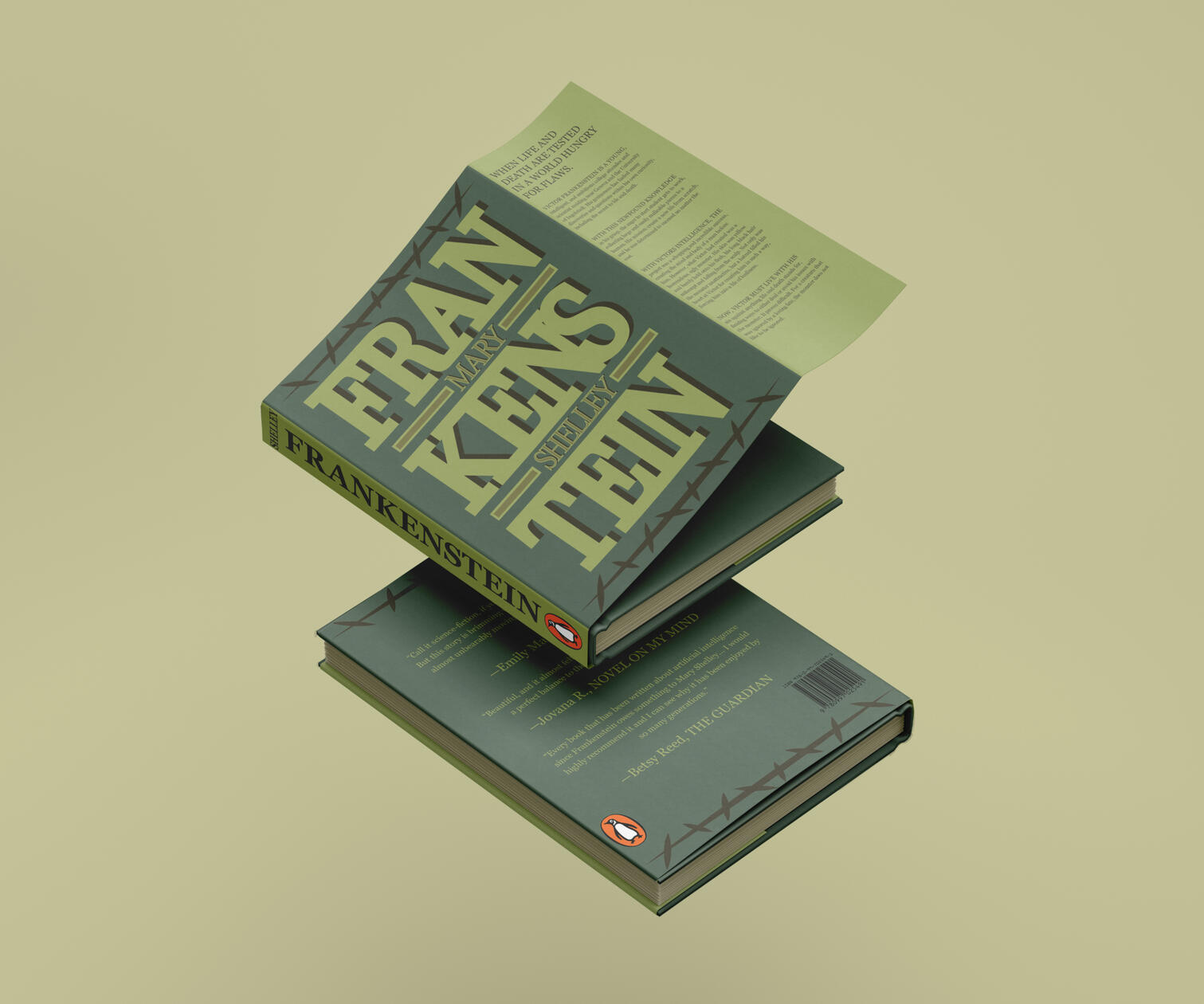 Book Mockup - Frankenstein