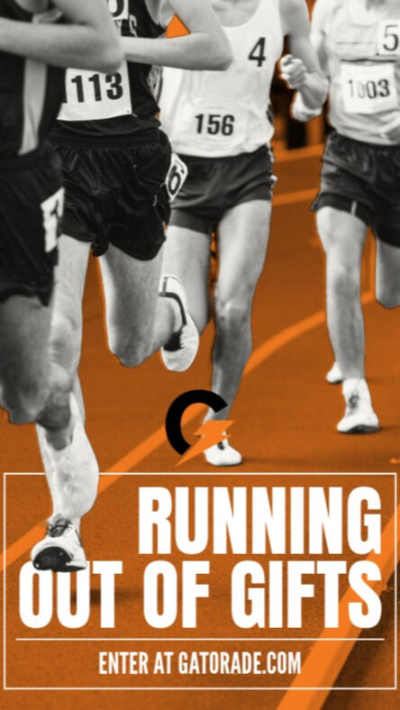 Gatorade Advertisement Poster
