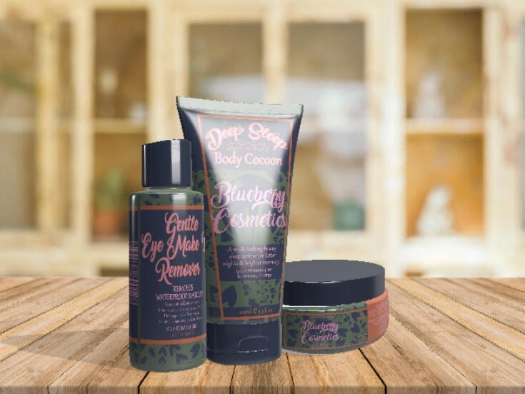 Blueberry Cosmetics - Bottles